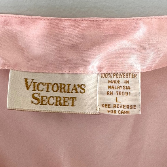 Victoria's Secret Baby Pink Satin Slip Dress - Picture 8 of 9